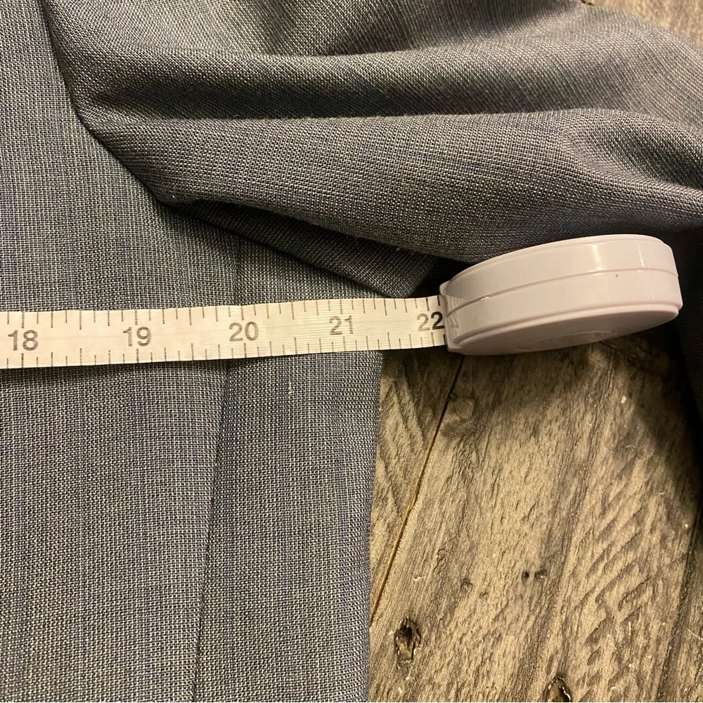 Vintage Christian Dior Monsieur Blazer Suit Jacket Men's Light Navy‎ Blue